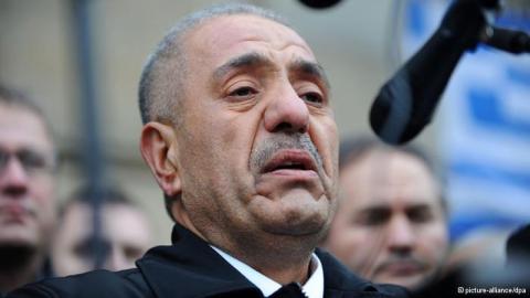 Ismail Yosgut shows emotion