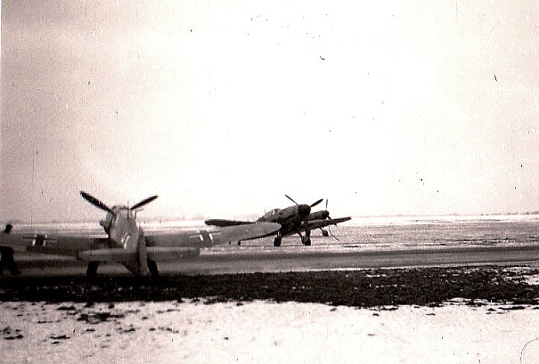 Icy Leuwarden airfield, Feb. 19, 1942