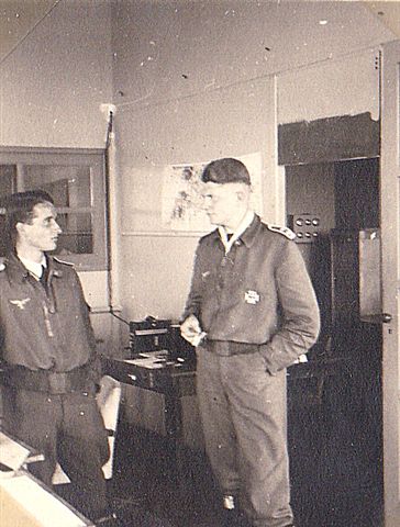 Poldi and Obergruppenführer Limberg on standby, June 4, 1942