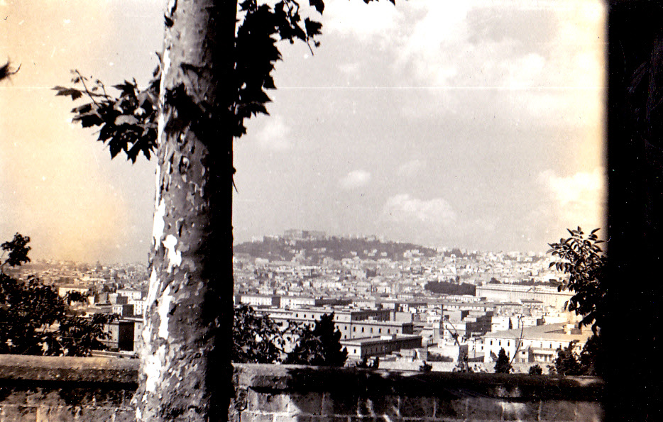 View of Naples as seen from a picture-taking location, in June 1943.
