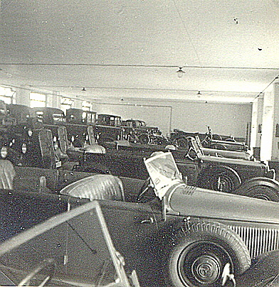 fleet of automobiles