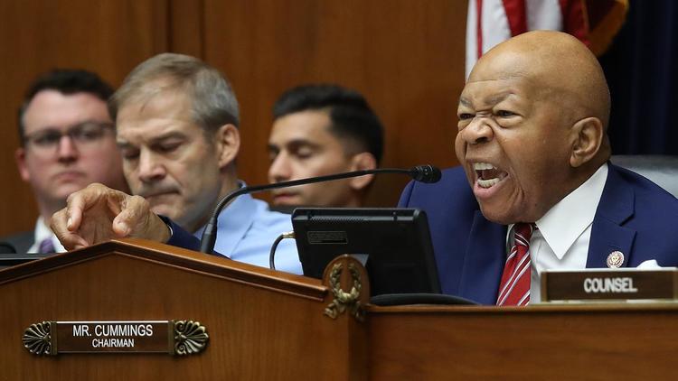 At a hearing of his Oversight Committee, Congressman Elijah Cummings screams at Kevin McAleenan, the acting secretary of Homeland Security