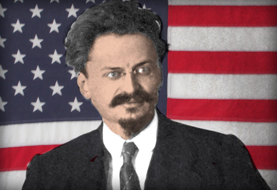 Leon Trotsky was a Russian Jew who lived in New York’s East Side from Jan. to March 1917