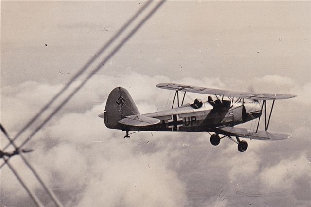 High altitude flying "above the clouds" in a Go 145