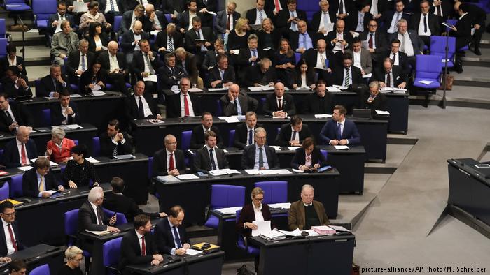 The AfD faction in the Bundestag