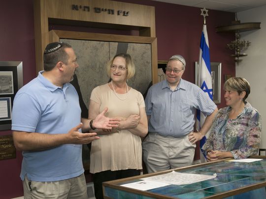 Congregation B'nai Israel, a Conservative Jewish synagogue in Toms River.