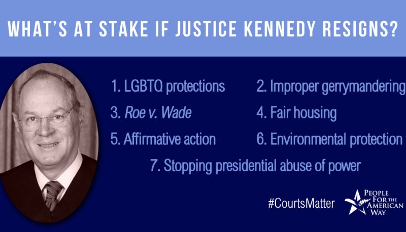 What's at stake if Justice Kennedy resigns?