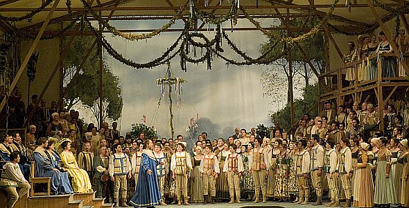 A scene from Wagner's Der Meistersinger