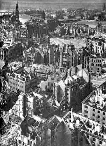 Dresden 90% destroyed