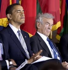 Obama and Elie Wiesel