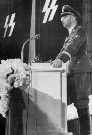 Himmler giving speech
