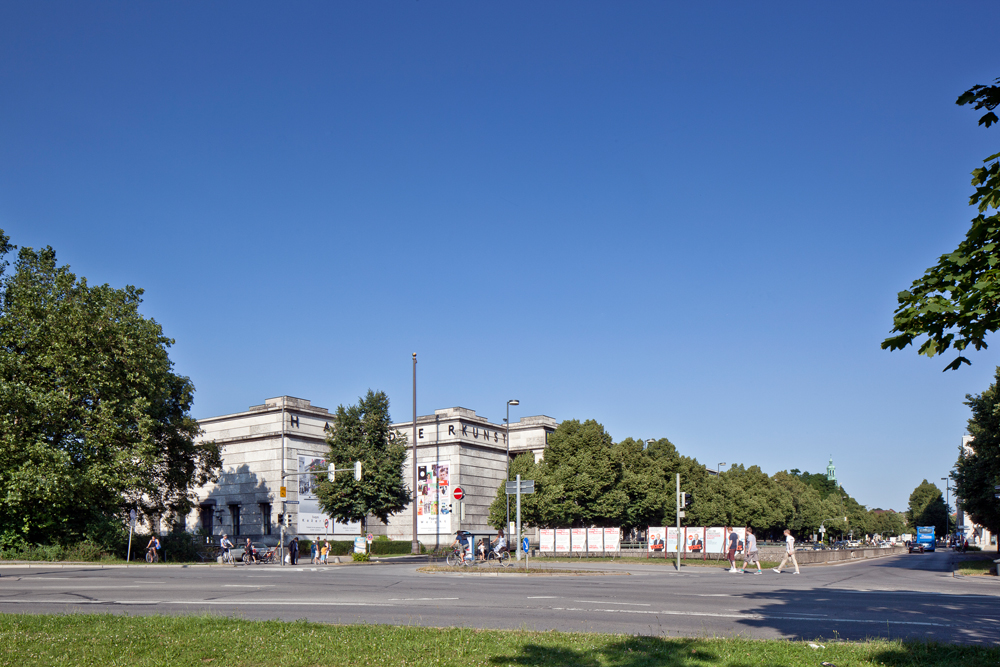 Haus Der Kunst viewed from the Prinz Carl Palais
