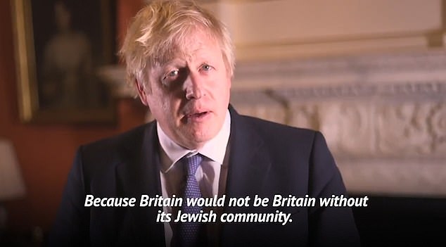Boris Johnson on antisemitism