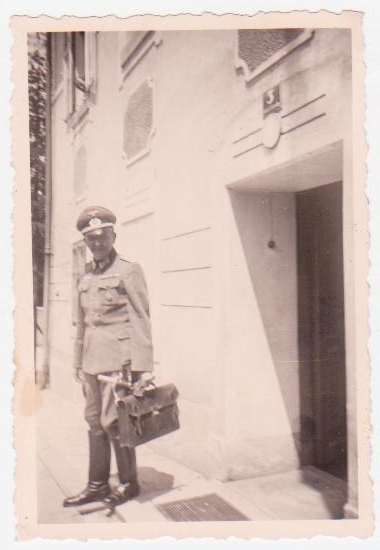 Captain Franz Kraigher in Berlin, 1943