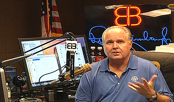 Rush Limbaugh plays it safe with Jews by pretending they don't exist.