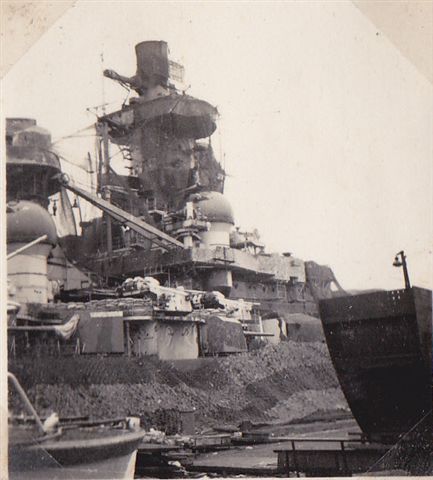 Scharnhorst with protective netting