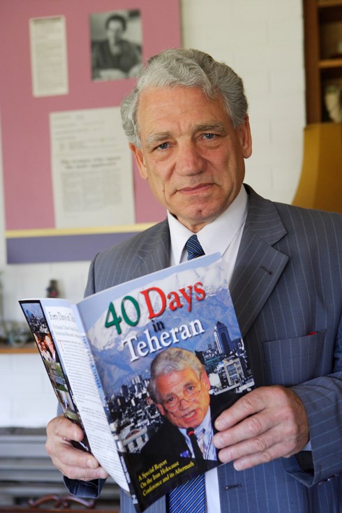 Fredrick Toben with book.