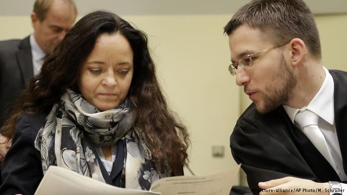 Beate Zschape in court Thursday