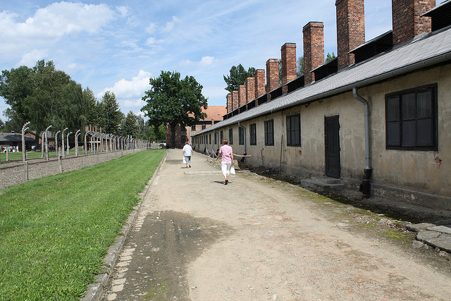 Auschwitz - back of kitchen