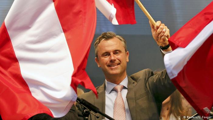 Norbert Hofer, presidential candidate of the "right-wing populist" FPÖ
