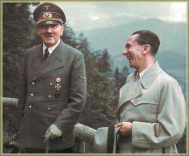 Hitler and Goebbels