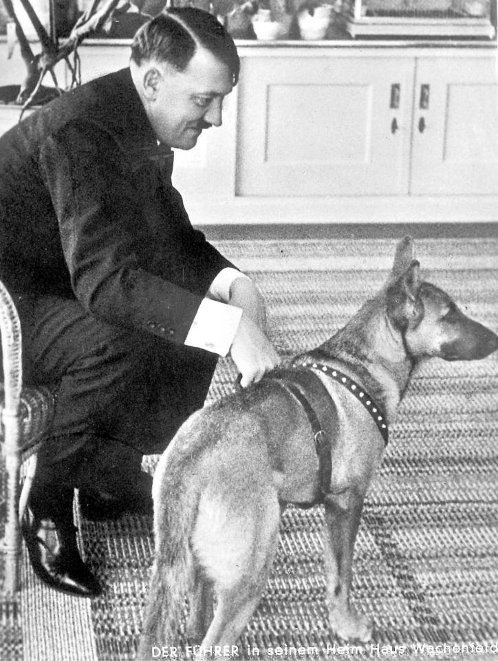 Hitler with Blondie