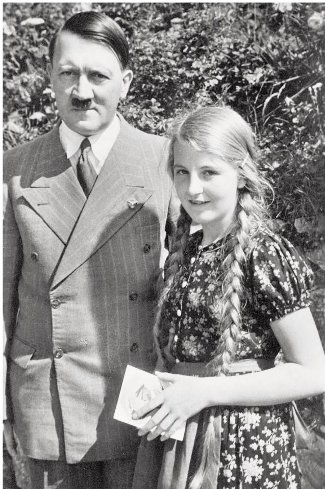 Hitler with Gudrun Himmler