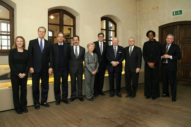 Members of the U.S. Presidential Delegation to the 70rh Anniversary of the Auschwitz liberation, 2015