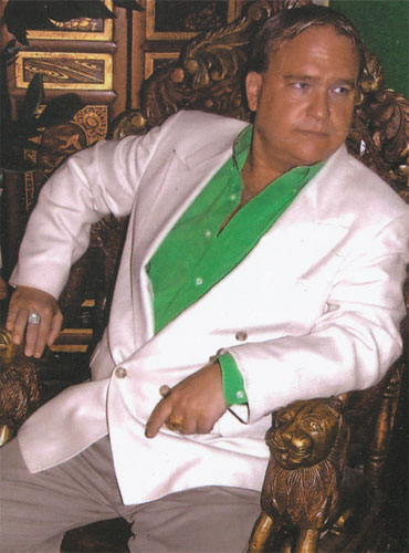 This iconic photo of Michael Collins Piper was his favorite.