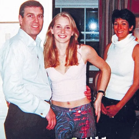 Prince Andrew, Virginia Giuffre and Ghislaine Maxwell
