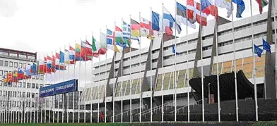 Council of Europe, flags
