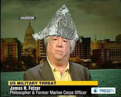 jim fetzer foil hat | Carolyn Yeager