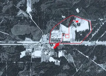 Sobibor aerial photo