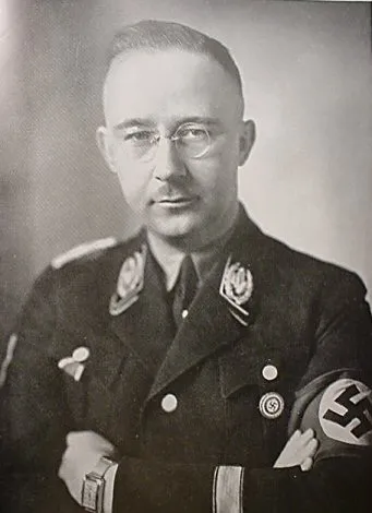 Himmler with light hair