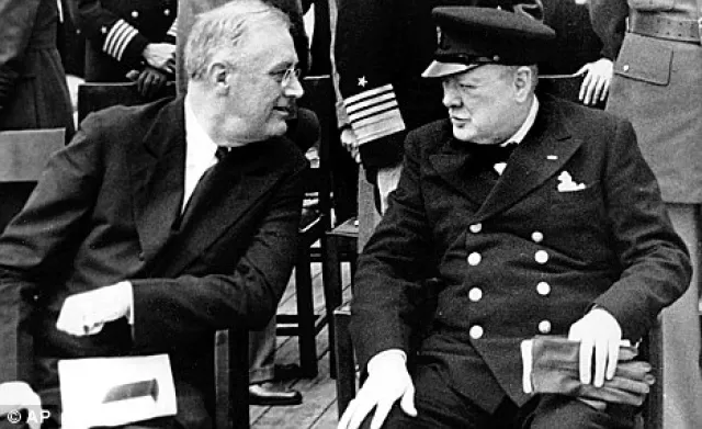 Churchill and Roosevelt first meeting 1941