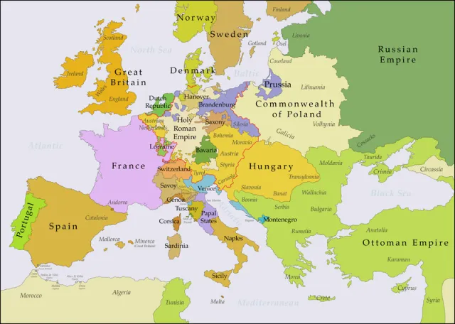 Europe, 1748-1766