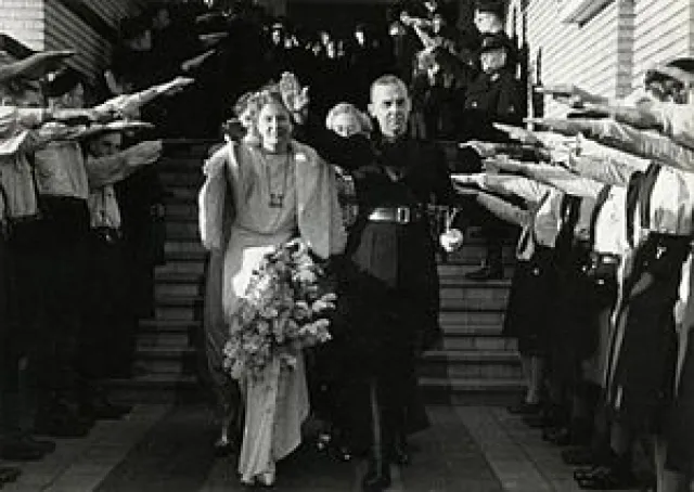 Huwelijk Meinoud en Florrie Rost van Tonningen