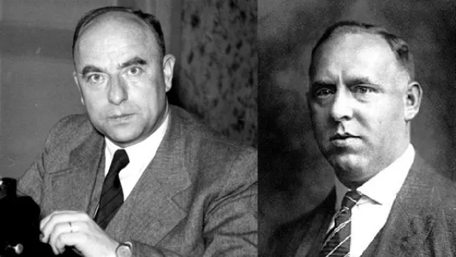Brothers Otto and Gregor Strasser