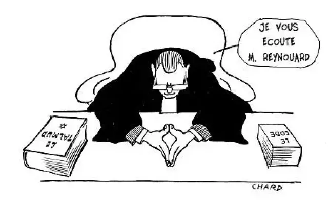 Vincent Reynouard cartoon - Chard