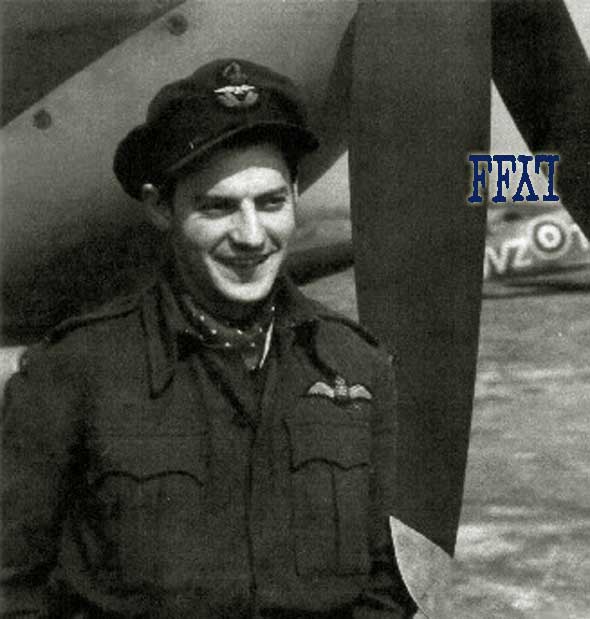 Canadian pilot Barry Needham in 1942
